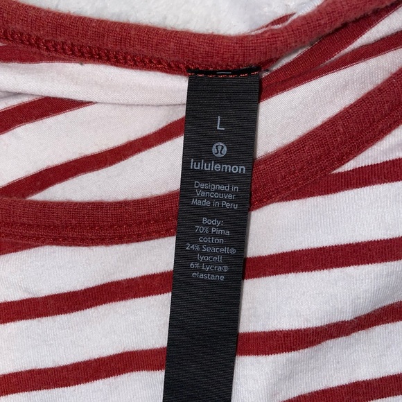 Mens lululemon striped shirt - Picture 3 of 4